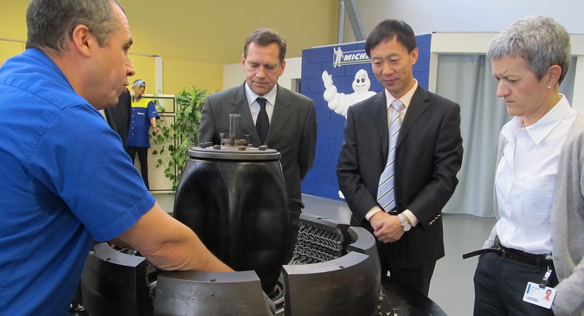 Kemai was invited to visit Michelin headquarters in France