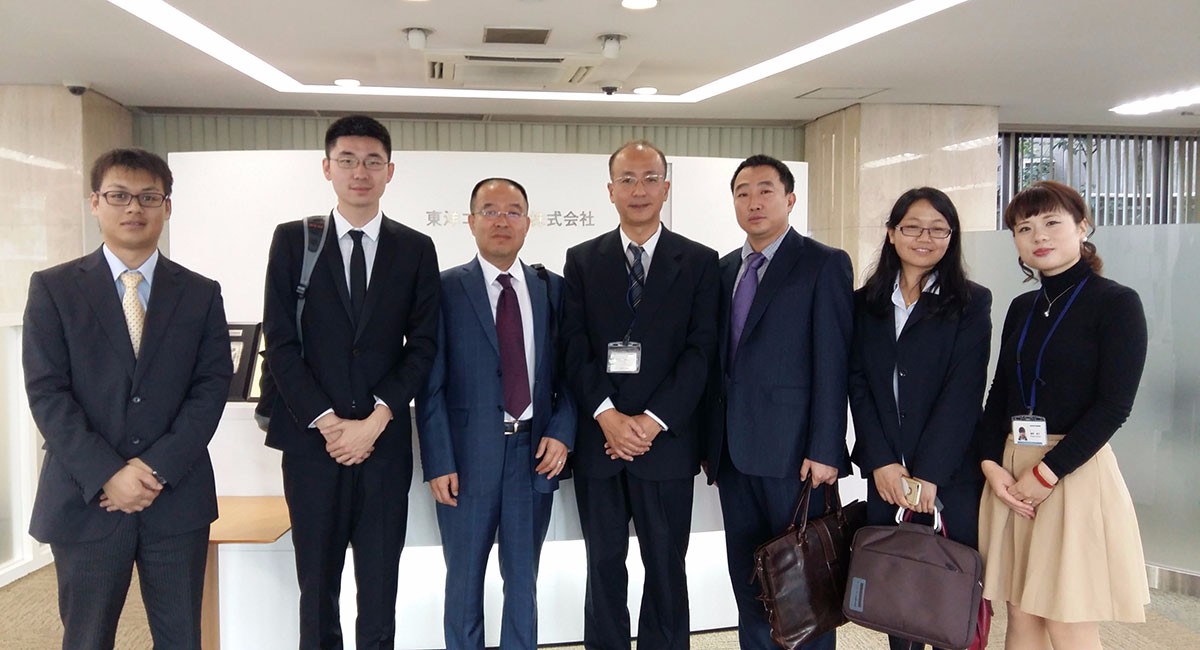 Kemai was invited to visit Japan Goodyear Tire headquarters