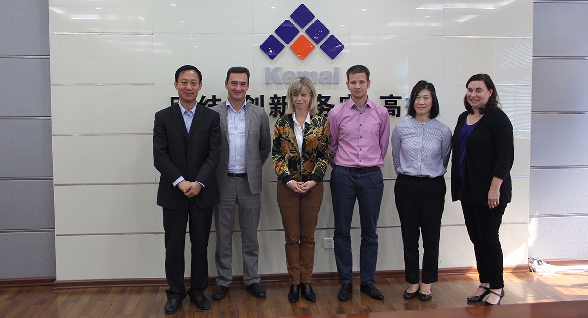 Michelin procurement team visits kemai Tianjin's production base